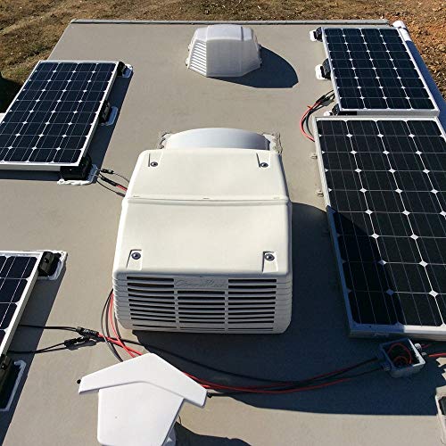 Renogy 400 Watt 12 Volt Monocrystalline Solar Panel, Bundle Kit with 30A Negative ground Charge Controller