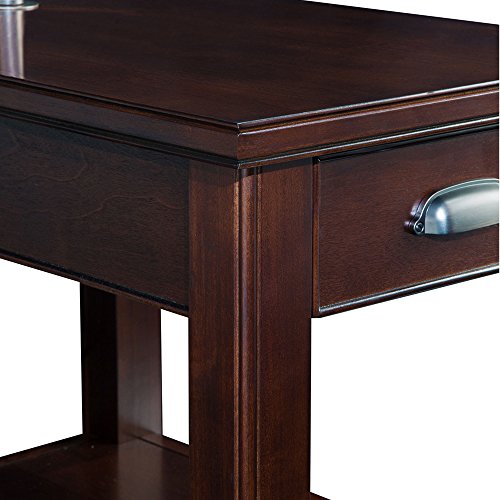 Leick Laurent Chairside lamp table