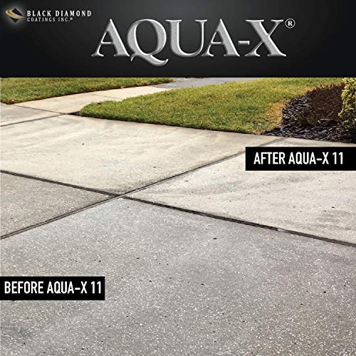 5 Gallon AQUA-X 11 Clear, Penetrating Concrete Sealer – Mold and Mildew Inhibitor