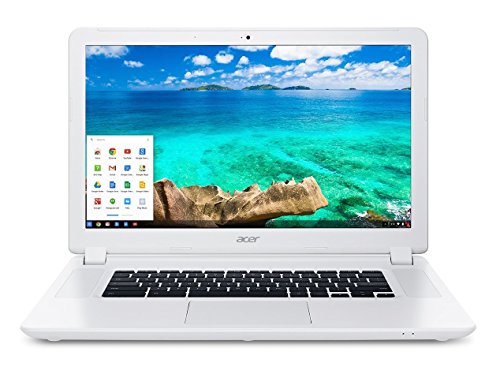 2018 Newest Acer 15.6” Full HD IPS Chromebook with 3x Faster WiFi , Intel Celeron Dual Core 3205U, 4GB RAM, 16GB SSD, HDMI, Webcam, Bluetooth, 9-Hours Battery, Chrome OS (Renewed)