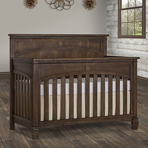 Evolur Santa Fe 5 in 1 Convertible Crib, Distress Navy