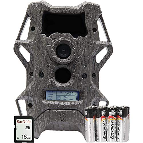 Wildgame Innovations 12MP Infrared Hunting Trail Game Camera (3 Pack) with SD Cards and Batteries