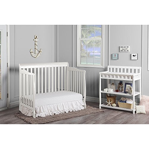 Dream On Me, Ashton 5-in-1 Convertible Crib, White