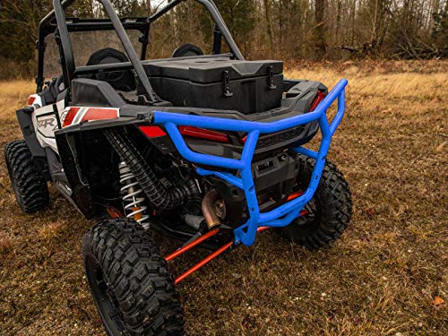SuperATV Heavy Duty Rear Bumper for Polaris RZR XP 1000 / XP 4 1000 (2019+) - Black