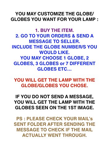 (Customizable Globes) DEMMEX 2019 Hard-Wired or PLUGIN 1,3,5,7,9 Globes Chandelier Lights Turkish Moroccan Mosaic Ceiling Hanging Pendant Chandelier Light Lighting (9 Globes PlugIn, 41")
