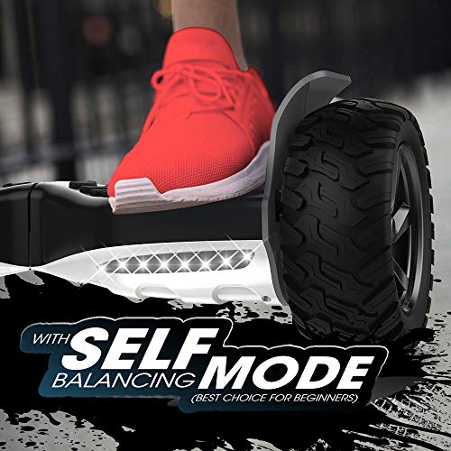 City Cruiser Hoverboard with Bluetooth Speaker, LED Light by UL 2272 Certified Camo Color