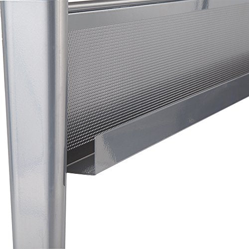 Learniture Heavy-Duty Flipper Table, One Electric Component, 70 3/4" W x 23 1/2" D, Gray, LNT-TSU3036GRW1EC-SO