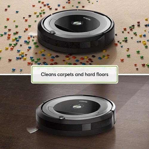 (Renewed) iRobot Roomba 690 Robot Vacuum-Wi-Fi Connectivity, Works with Alexa, Good for Pet Hair, Carpets, Hard Floors, Self-Charging