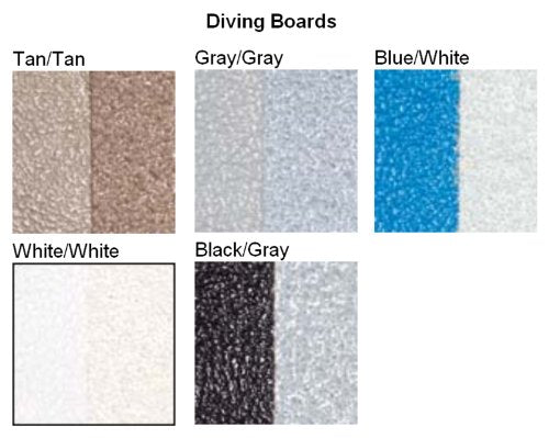 Inter-Fab DS6-7 Diving Board Replacement for In-Ground Pools, Duro-Spring, Tan