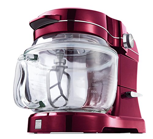 Kenmore Elite Ovation 49083 Exclusive Pour-In Top, 5-Qt. Tilt-Head Kitchen Stand Mixer, Red Burgundy