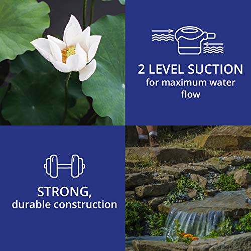 Laguna Max-Flo 2900 Electronic Waterfall and Filter Pump for Ponds Up to 5800-Gallon