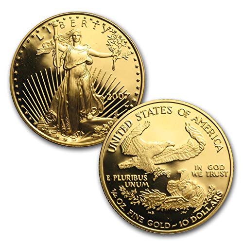1986 - Present 4-Coin Proof Gold American Eagle Set (Random Year, w/Box & COA) Brilliant Uncirculated