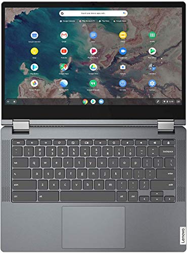 Lenovo Chromebook Flex 5 2-in-1 Laptop, 13.3" FHD Touchscreen, i3-10110U up to 4.1GHz, 4GB DDR4, 64GB eMMC, WiFi 6, Bluetooth 5, Type-C, Webcam, Backlit Keyboard, Chrome OS, BROAGE 128GB Flash Stylus