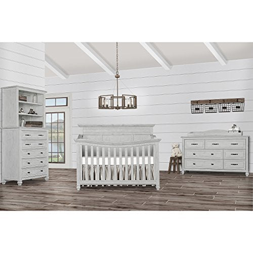 Evolur Madison 5 in 1 Flat Top Convertible Crib