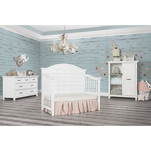 Evolur Belmar Curve 5 in 1 Convertible Crib