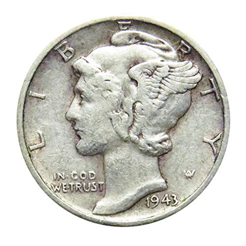 1000 SILVER MERCURY DIMES BAG - $100 FACE VALUE - ASSORTED DATES - TRULY UNSEARCHED