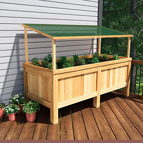 Coolaroo 300371 Outdoor or Exterior, (6' X 100'), Black Shade Fabric 50% UV Coverage for Gardening