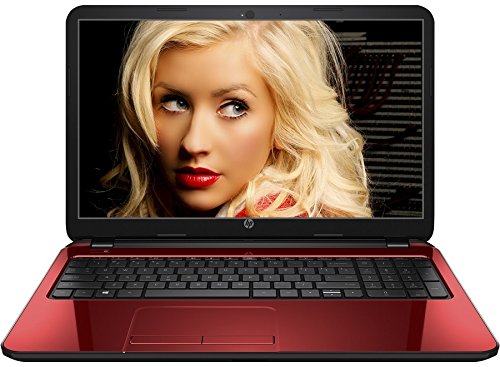 2016 HP 15.6" High Performance Windows 10 Laptop 15.6" LED Intel Pentium N3540 2.66GHz 4GB Rma 500GB Hard Drive DVD+RW WebCam Wireless - Flyer Red