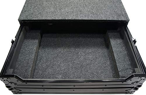 Harmony HCDDJSXLTBK Flight Glide Laptop Tray DJ Custom Case for Pioneer DDJ-SX3