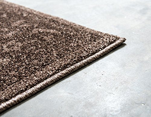 Unique Loom La Jolla Collection Tone-on-Tone Traditional Brown Area Rug (10' 0 x 13' 0)