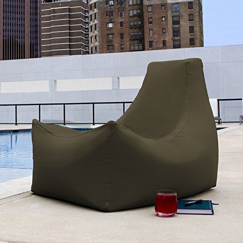 Jaxx Juniper Outdoor Bean Bag Patio Chair, Taupe
