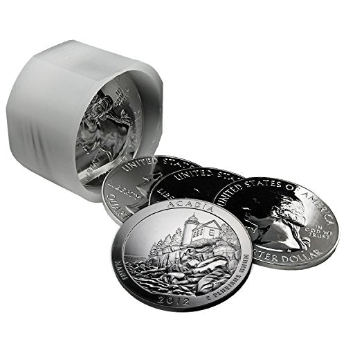 2012 5 oz Silver ATB Acadia National Park, ME Silver Brilliant Uncirculated