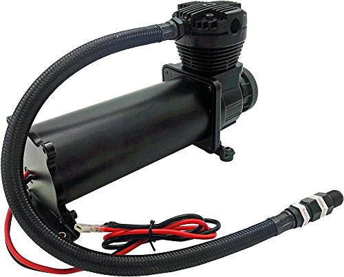 Vixen Air Suspension Kit On Board System 200psi Compressor 3 Gallon Tank For Boat Lift Towing Lowering Leveling Bags Onboard Train Horn