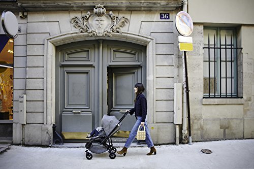 Bugaboo Bee5 Classic Complete Special-Edition Stroller, Alu/Grey Mélange - Compact, Foldable Stroller for Travel and Urban Life