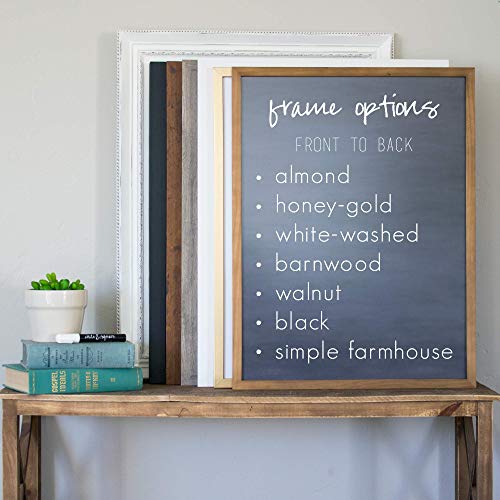 Large Wall Calendar, Command Center 36x24, Family Calendar, Dry-erase calendar, chalkboard dry erase calendar, reusable, framed perpetual calendar, 2018
