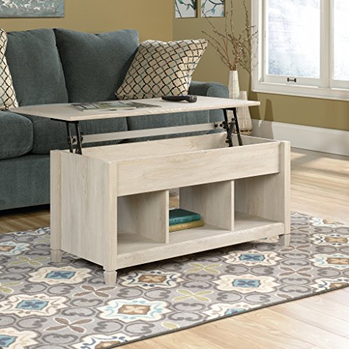 Sauder Edge Water Lift-top Coffee Table, Chalked Chestnut finish