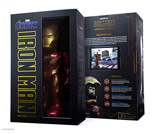 UBTECH Marvel Avengers: Endgame Iron Man MK50 Robot, Red