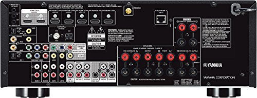 Yamaha TSR-7790BL 7 channel AV receiver w/BT, wifi Black