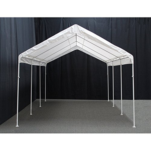 10 Foot x 20 Foot Universal Canopy Silver Top
