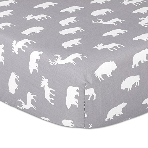 Woodland Trail Forest Animal Theme Baby Crib Bedding - 20 Piece Nursery Essentials Set