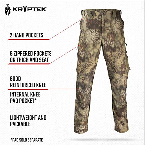 Kryptek Men's Standard Alaios Pant, Mandrake, 38X32
