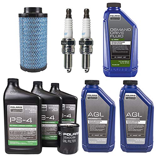 Polaris RZR XP 4 1000 Turbo OEM Full Synthetic Oil Change Kit POL05