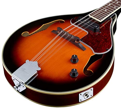 Ibanez M510EBS A-Style Mandolin, Brown Sunburst High Gloss