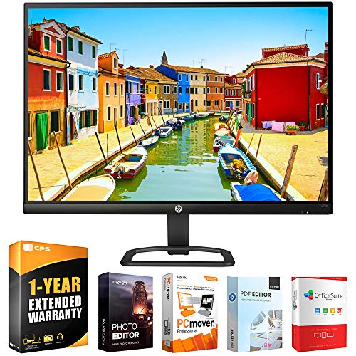 Hewlett Packard 27eb 27 16:9 IPS LED Backlit 1920x1080 PC Computer Monitor (Black) X3W27AA#ABA