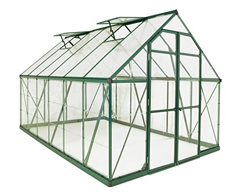 Palram Balance Hobby Greenhouse, 8' x 20', Green