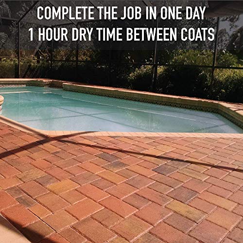 5 Gallon DOMINATOR LG+ Wet Look, Low Gloss Paver Sealer - Covers up to 2,000 Square feet
