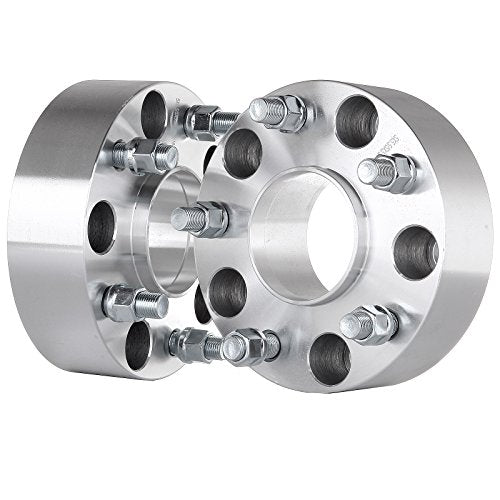 SCITOO 4X 2 inch Wheel Spacer Adapters 5x5.5 to 5x5.5 5x139.7 77.8mm Hubcentric Adapters 9/16" Thread fit for Dodge for Durango for Dodge Dakota for Aspen for Ram 1500