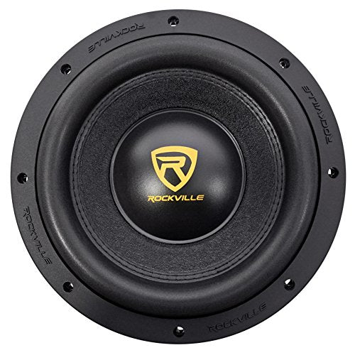 (2) Rockville W10K9D4 10" 6400 Watt Car Audio Subwoofers Dual 4-Ohm Subs
