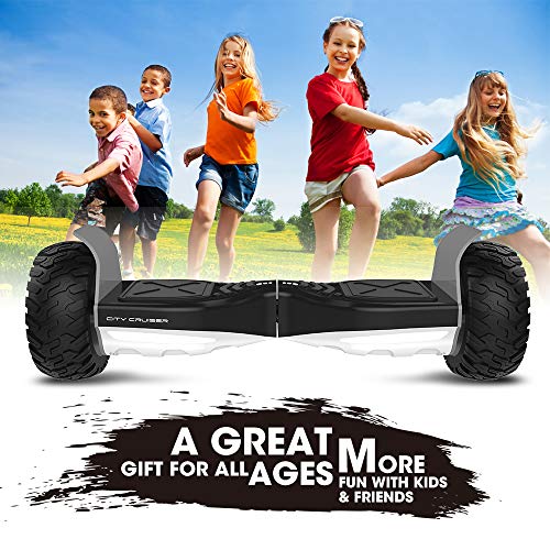 City Cruiser Hoverboard with Bluetooth Speaker, LED Light by UL 2272 Certified Camo Color