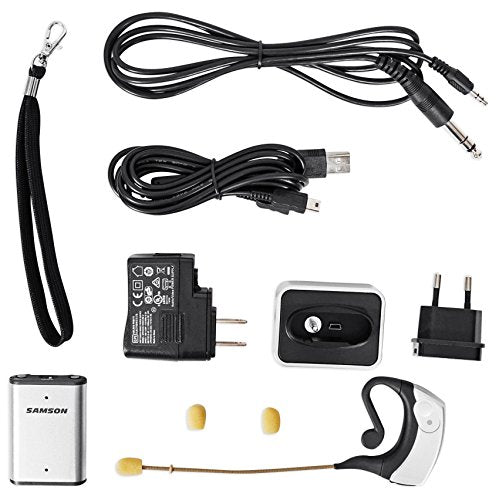 Samson AirLine Micro Wireless Earset Fitness Microphone 4 Yoga/Spin/Pilates-K3