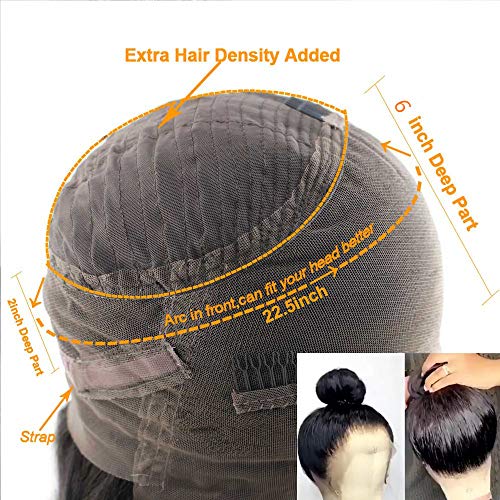 13x6 Pre Plucked Lace Front Wigs Human Hair Red Bob 150% Density Perfectly Pre Plucked Lace Front Orange Bob Wig 12" Short Straight Colored Summer Hairstyles for Women