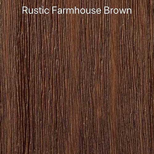 Full Size Conversion Kit Bed Rails for Oxford Baby Cribs (Rustic Farmhouse Brown)