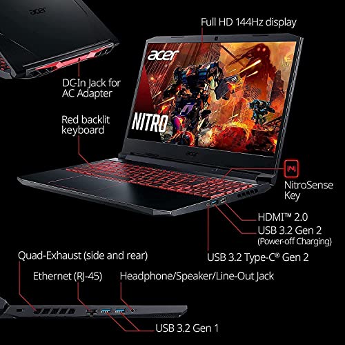 2019 Acer Predator Helios 15.6" FHD IPS Display Gaming Laptop W/ RGB Mouse | Intel 6-Core i7-9750H | 16GB RAM | 512GB PCIe SSD + 1TB HDD | NVIDIA GeForce GTX 1660Ti 6GB | Backlit Keyboard | Windows 10