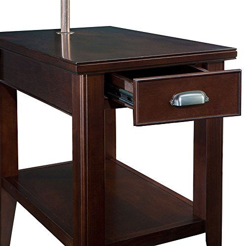 Leick Laurent Chairside lamp table