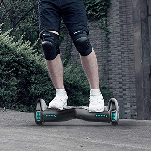 TOMOLOO Hover Boards for Kids, Hoverboard Adult with Bluetooth Speaker and LED Light, 6.5" Two Wheels Self Balancing Hoverboard Electric Scooter