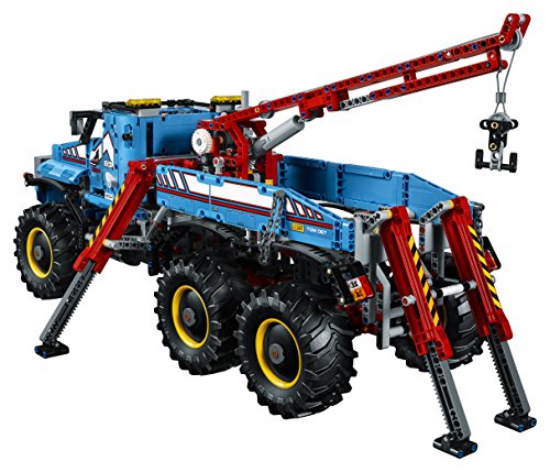 LEGO Technic 6x6 All Terrain Tow Truck 42070 Building Kit (1862 Pieces)